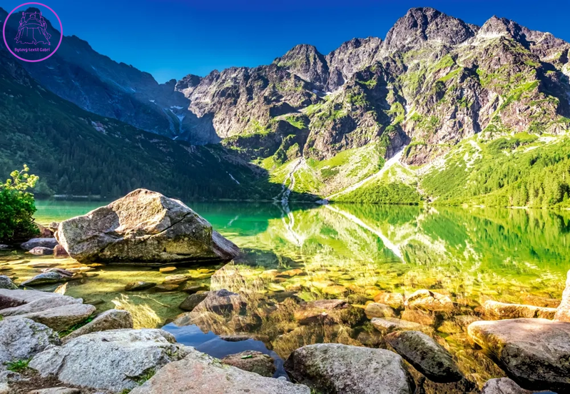 CASTORLAND Puzzle Východ slunce u jezera Morskie Oko 1500 dílků CASTORLAND Puzzle Východ slunce u jezera Morskie Oko 1500 dílků