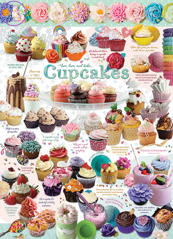 COBBLE HILL Puzzle Čas na cupcake 1000 dílků COBBLE HILL Puzzle Čas na cupcake 1000 dílků