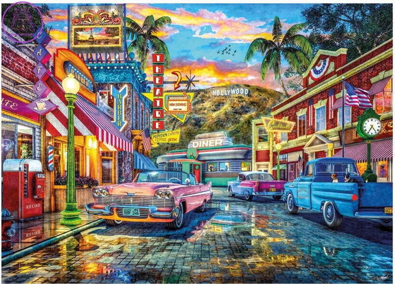 DINO Puzzle Hollywood 3000 dílků