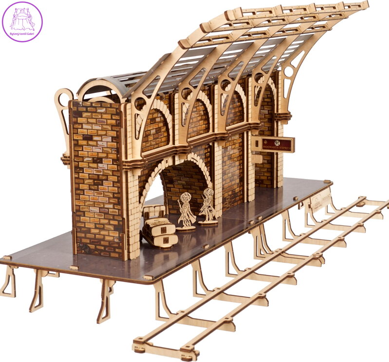 UGEARS 3D puzzle Harry Potter: Nástupiště 9 ¾ 230  dílků