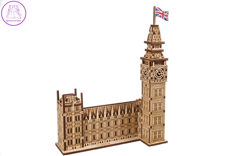 UGEARS 3D puzzle Big Ben 63 dílků