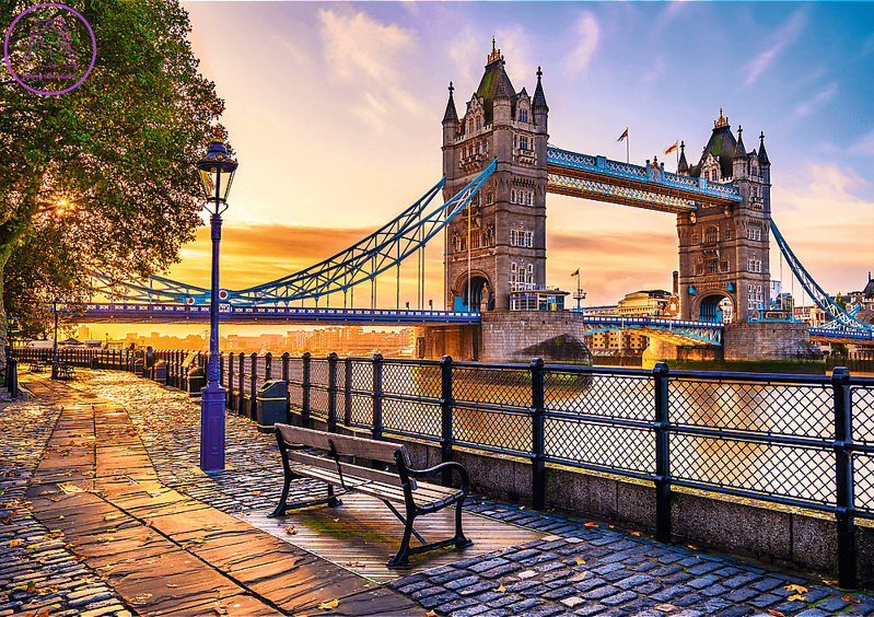 TREFL Puzzle Tower Bridge, Londýn 1000 dílků TREFL Puzzle Tower Bridge, Londýn 1000 dílků