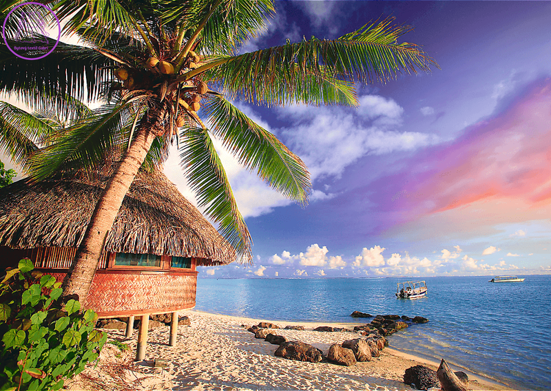 TREFL Puzzle Ostrov Bora-Bora 500 dílků TREFL Puzzle Ostrov Bora-Bora 500 dílků