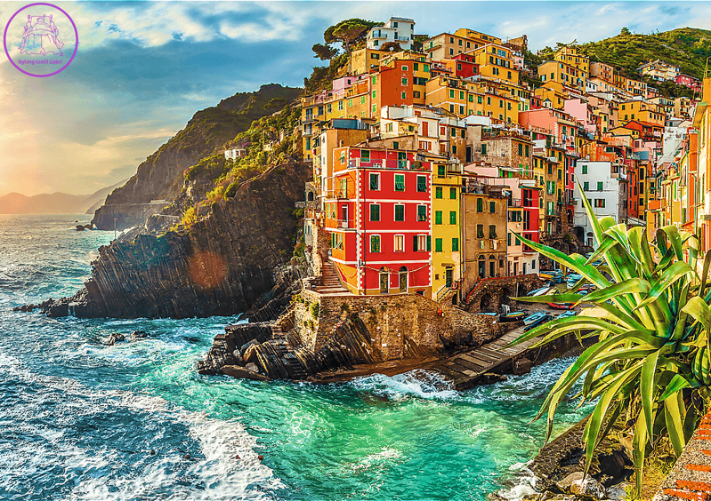 TREFL Puzzle Premium Plus Photo Odyssey: Riomaggiore, Itálie 1000 dílků