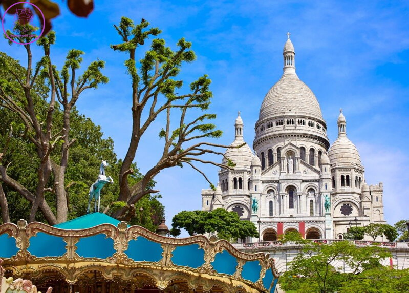BLUEBIRD Puzzle Sacré-Cœur, Paříž 1000 dílků BLUEBIRD Puzzle Sacré-Cœur, Paříž 1000 dílků