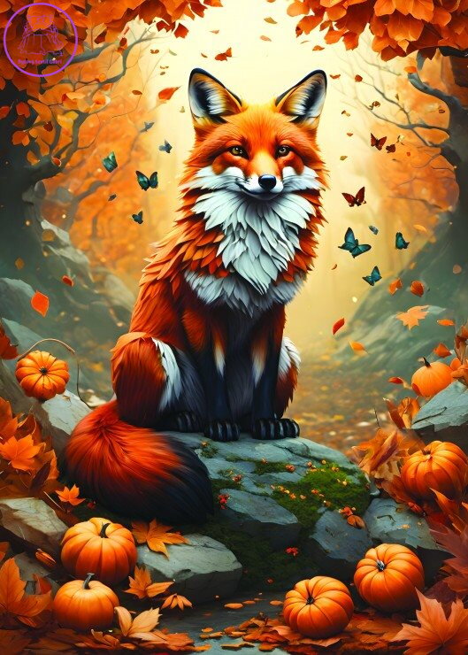 ALIPSON Puzzle Podzimní liška 500 dílků ALIPSON Puzzle Podzimní liška 500 dílků