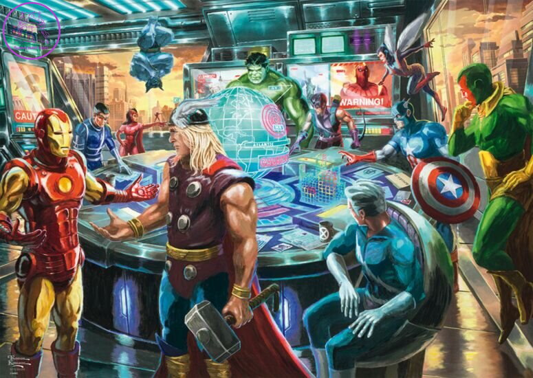 SCHMIDT Puzzle Marvel: Avengers 1000 dílků SCHMIDT Puzzle Marvel: Avengers 1000 dílků