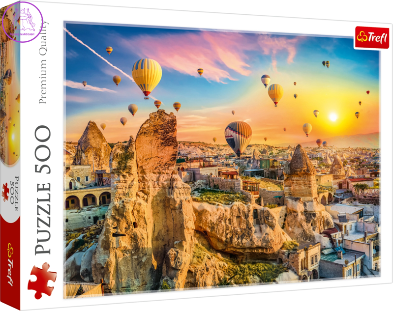 TREFL Puzzle Kapadokie, Turecko 500 dílků TREFL Puzzle Kapadokie, Turecko 500 dílků
