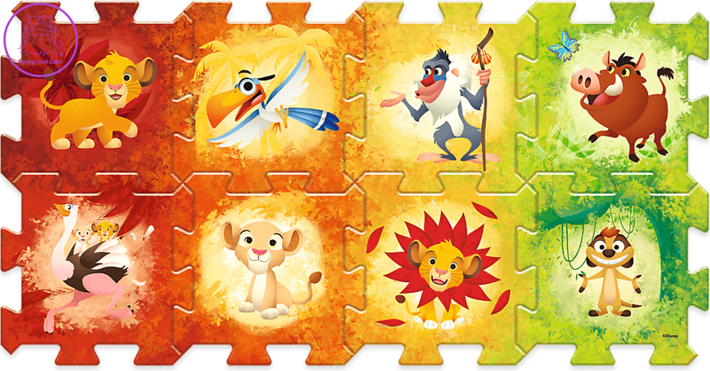 TREFL Pěnové puzzle Lví král