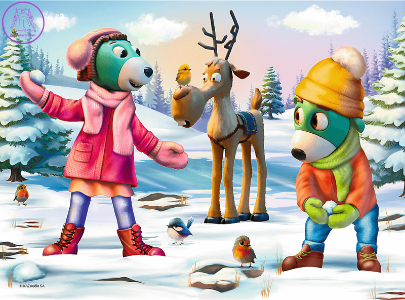 Puzzle Treflíci: Čas Vánoc 30 dílků Puzzle Treflíci: Čas Vánoc 30 dílků