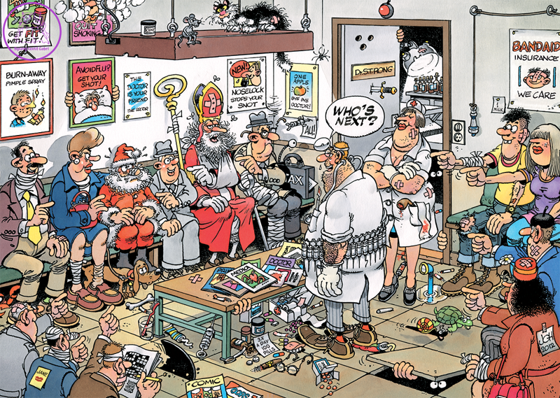 JUMBO Puzzle JvH Kdo je další? 500 dílků