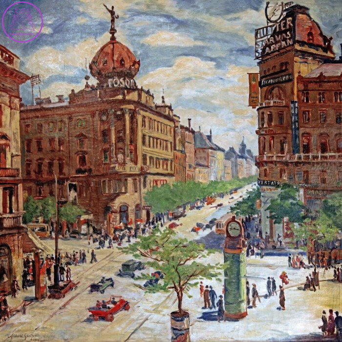 GRAFIKA Čtvercové puzzle Pohled na Budapešť 1000 dílků GRAFIKA Čtvercové puzzle Pohled na Budapešť 1000 dílků
