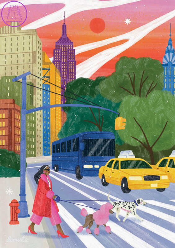 Puzzle Projdi se New Yorkem 500 dílků