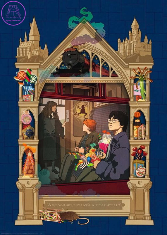 RAVENSBURGER Puzzle Harry Potter: Bradavice 1000 dílků