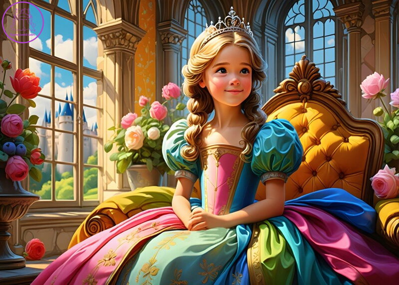 ALIPSON Puzzle Princezna na trůně 500 dílků ALIPSON Puzzle Princezna na trůně 500 dílků