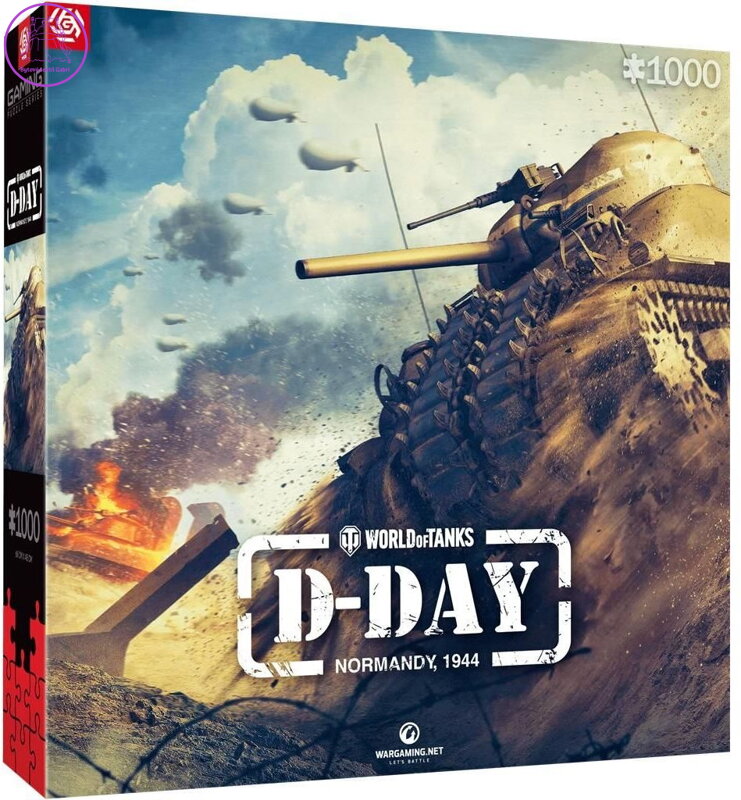 GOOD LOOT Puzzle World of Tanks: D-Day 1000 dílků GOOD LOOT Puzzle World of Tanks: D-Day 1000 dílků