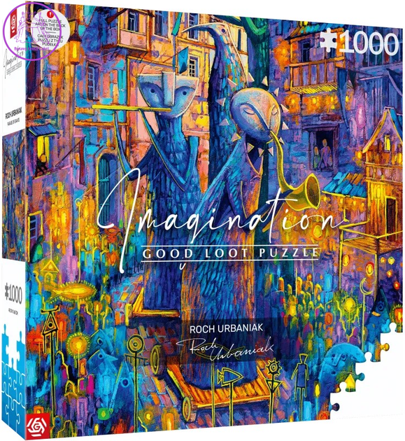 GOOD LOOT Puzzle Imagination: Roch Urbaniak - Parade of Giants 1000 dílků GOOD LOOT Puzzle Imagination: Roch Urbaniak - Parade of Giants 1000 dílků