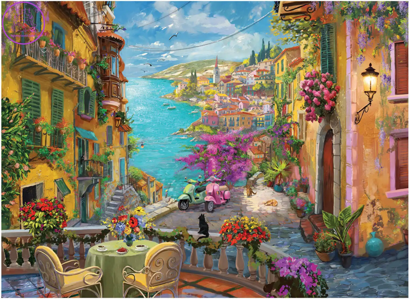 ANATOLIAN Puzzle Amalfi 4000 dílků ANATOLIAN Puzzle Amalfi 4000 dílků