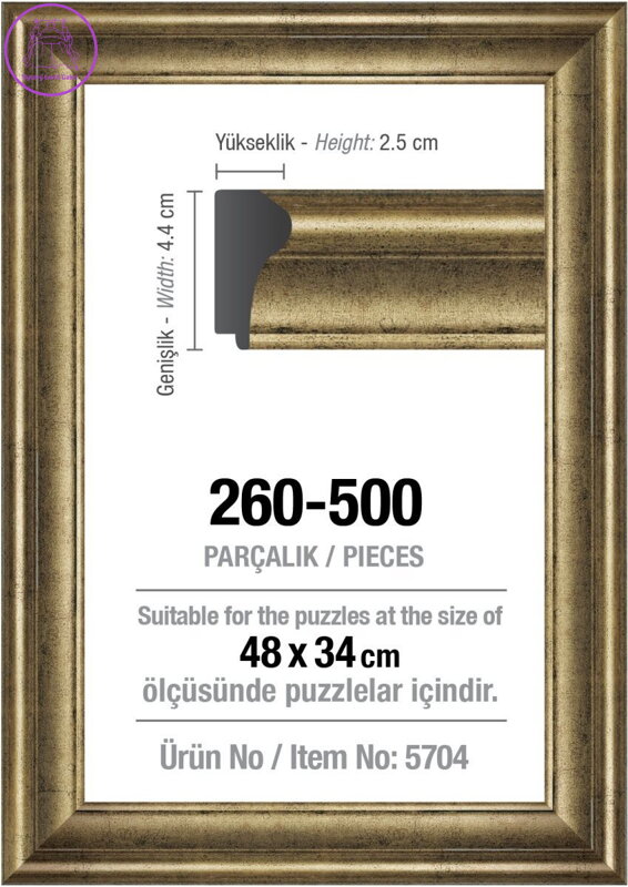 ART PUZZLE Rám na puzzle 48x34cm Silver (5704) ART PUZZLE Rám na puzzle 48x34cm Silver (5704)