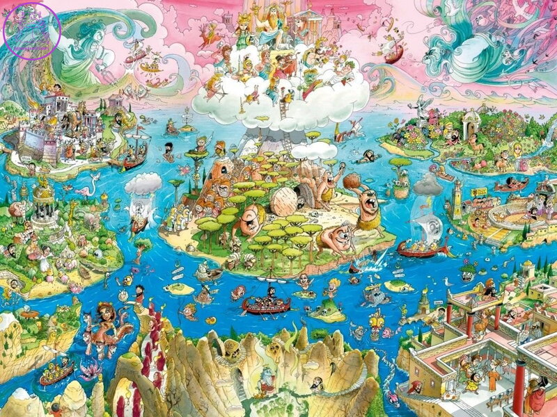 HEYE Puzzle Odyssea 1500 dílků HEYE Puzzle Odyssea 1500 dílků