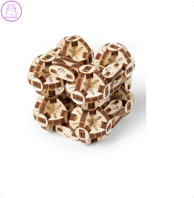 UGEARS 3D puzzle Flexi-kubus 2.0; 144 dílků