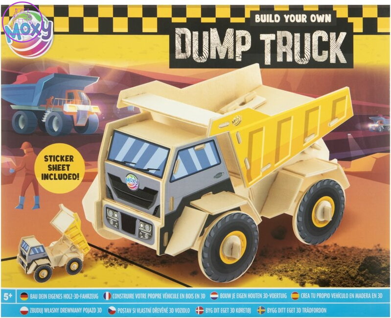 MOXY 3D puzzle Nákladní auto