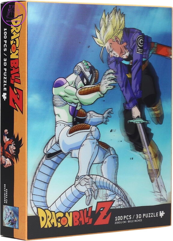 SD TOYS MERCHANDISING Puzzle Dragonball: Trunks vs Frieza 3D efekt 100 dílků SD TOYS MERCHANDISING Puzzle Dragonball: Trunks vs Frieza 3D efekt 100 dílků