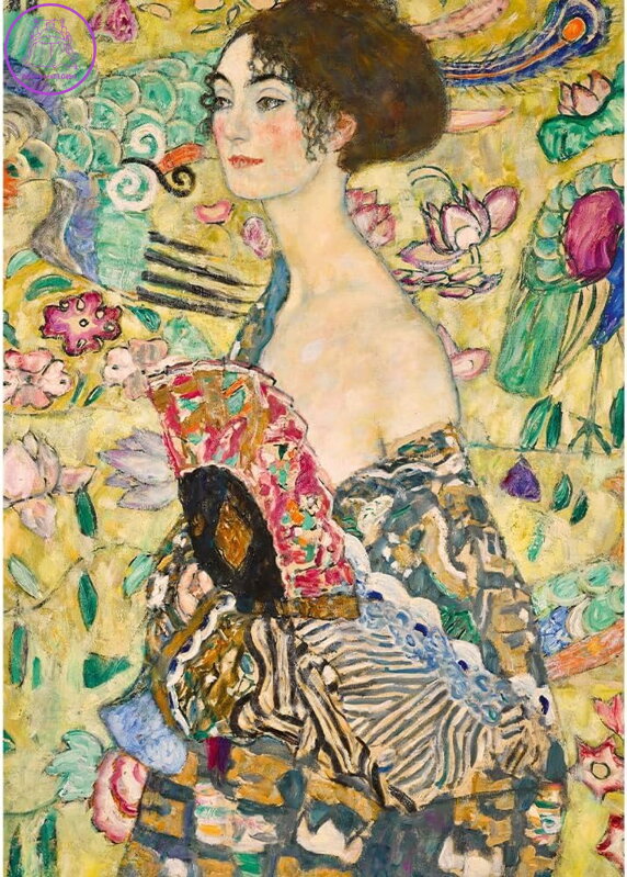 TREFL Puzzle Art Collection: Dáma s vějířem 1000 dílků TREFL Puzzle Art Collection: Dáma s vějířem 1000 dílků