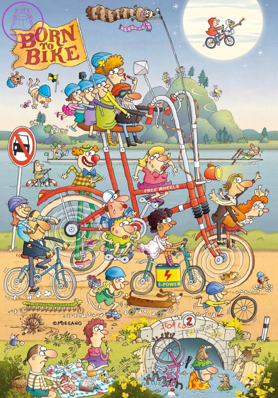 HEYE Puzzle Na výletě: Marino Degano 500 dílků HEYE Puzzle Na výletě: Marino Degano 500 dílků