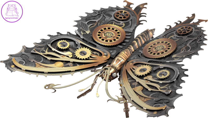 METAL EARTH 3D puzzle Steampunkový motýl