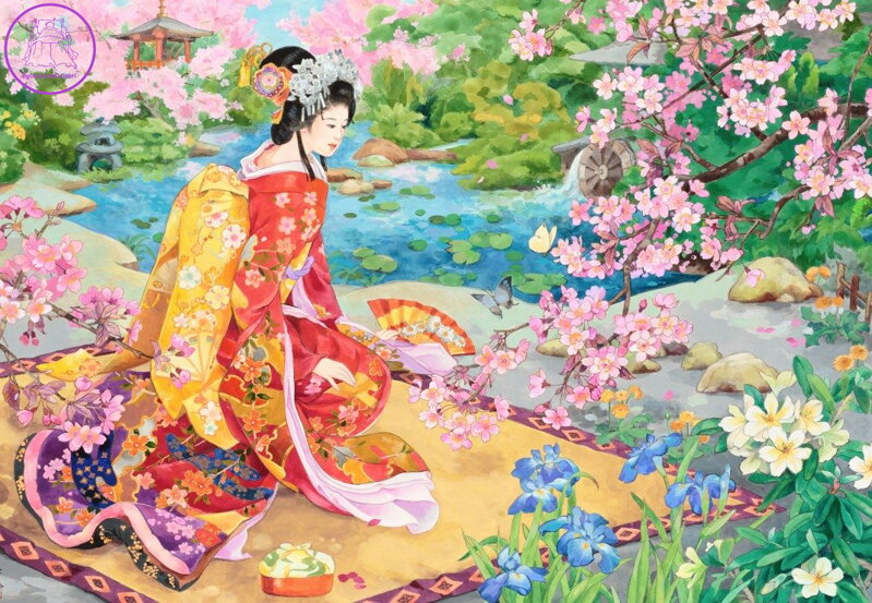 GRAFIKA Puzzle Haru No Uta 1000 dílků GRAFIKA Puzzle Haru No Uta 1000 dílků
