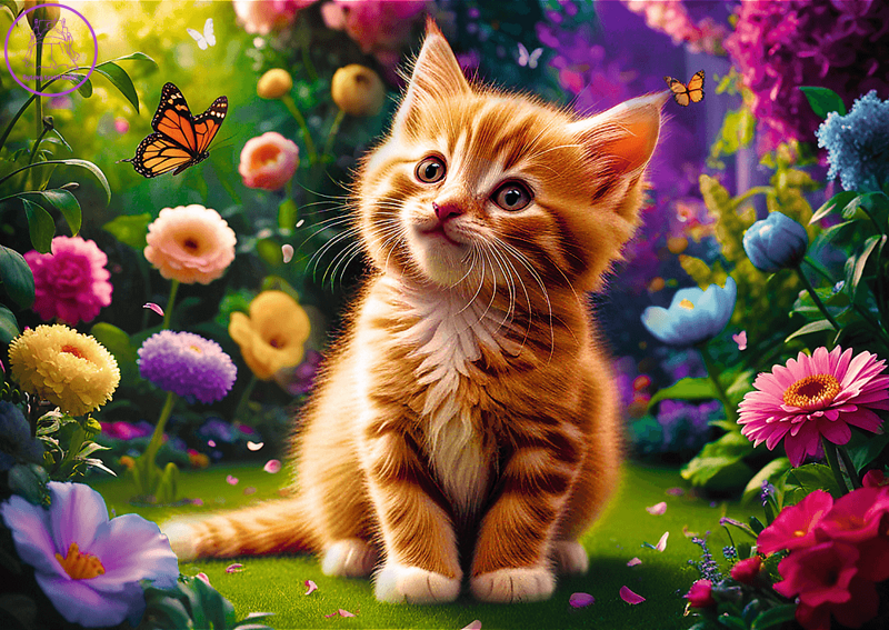 TREFL Puzzle Okouzlující kotě 500 dílků TREFL Puzzle Okouzlující kotě 500 dílků