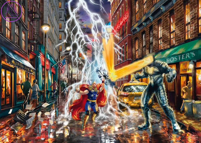 SCHMIDT Puzzle Marvel: Thor 1000 dílků SCHMIDT Puzzle Marvel: Thor 1000 dílků