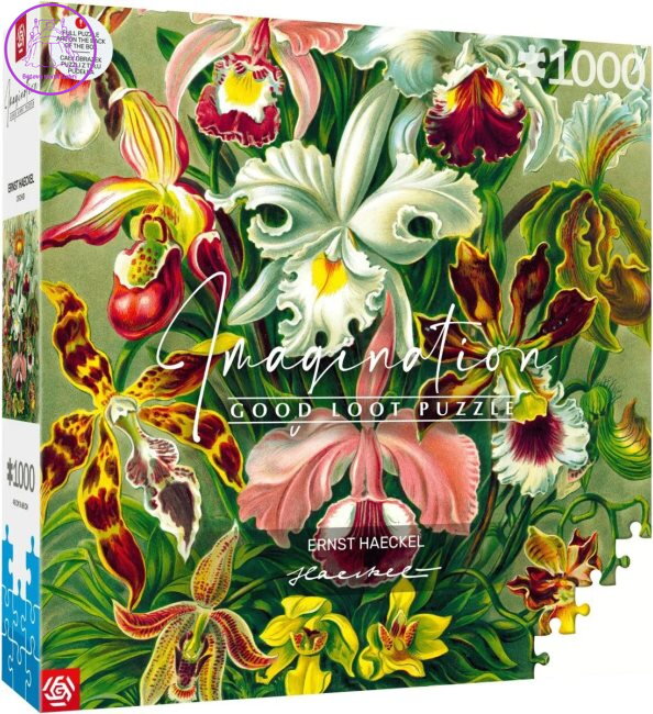 GOOD LOOT Puzzle Imagination: Ernst Haeckel - Orchidej 1000 dílků