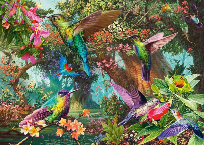 SCHMIDT Puzzle Ledňáčci 1000 dílků SCHMIDT Puzzle Ledňáčci 1000 dílků
