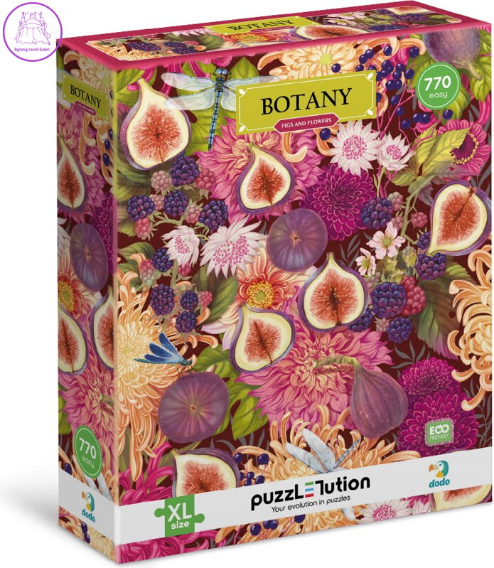 DODO Puzzle Botany: Fíky a květiny 770 dílků DODO Puzzle Botany: Fíky a květiny 770 dílků