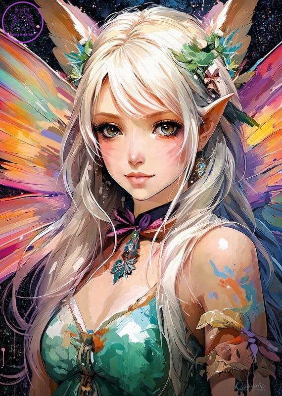 CHERRY PAZZI Puzzle Elfí princezna 500 dílků CHERRY PAZZI Puzzle Elfí princezna 500 dílků