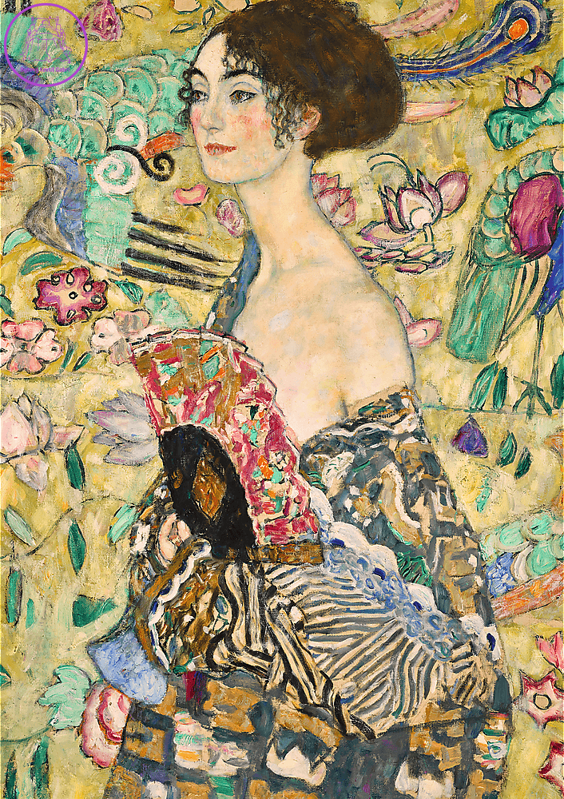 TREFL Puzzle Art Collection: Dáma s vějířem 1000 dílků TREFL Puzzle Art Collection: Dáma s vějířem 1000 dílků