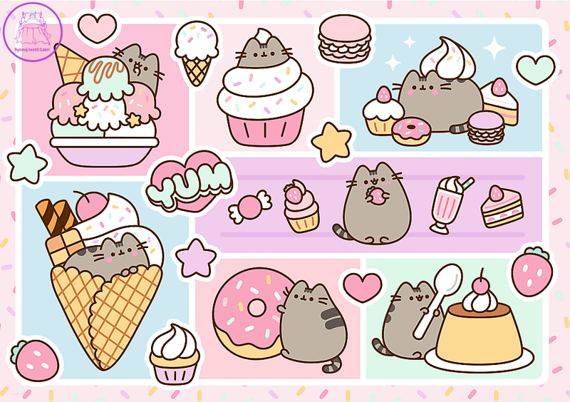 TREFL Puzzle Sladká Pusheen 1000 dílků TREFL Puzzle Sladká Pusheen 1000 dílků
