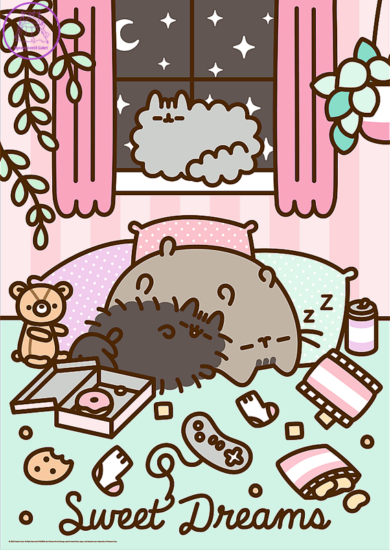 TREFL Puzzle Premium Plus Pusheen 1000 dílků