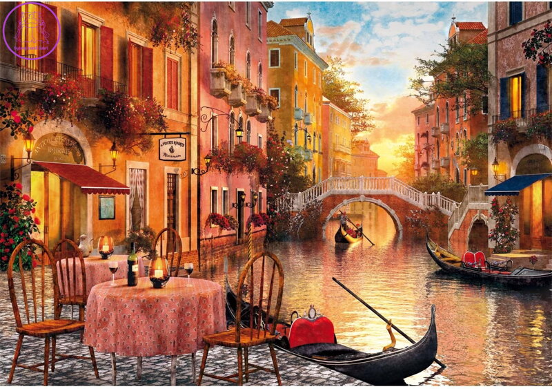 CLEMENTONI Puzzle Kouzlo Benátek 1500 dílků CLEMENTONI Puzzle Kouzlo Benátek 1500 dílků
