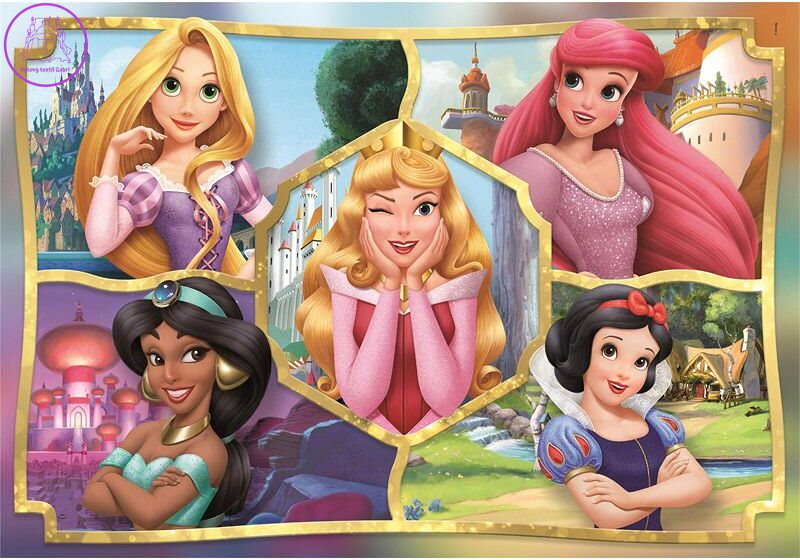 CLEMENTONI Puzzle Disney princezny SUPER 104 dílků CLEMENTONI Puzzle Disney princezny SUPER 104 dílků