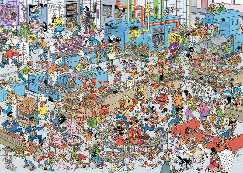 JUMBO Puzzle JvH Pekařství 1000 dílků