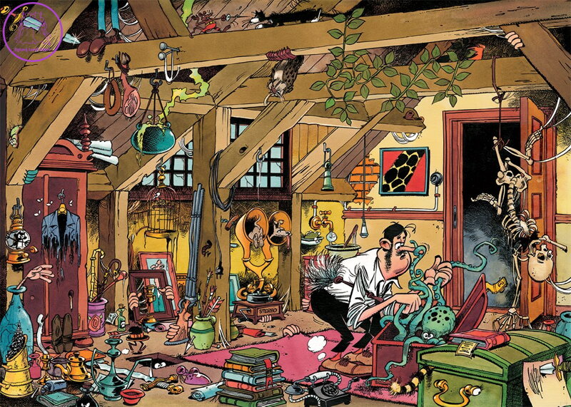 JUMBO Puzzle JvH Oldtimers: Starý mládenec 1000 dílků