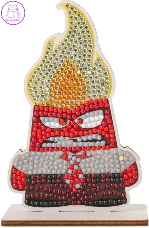 CRYSTAL ART Diamantové malování V hlavě 2: Vztek