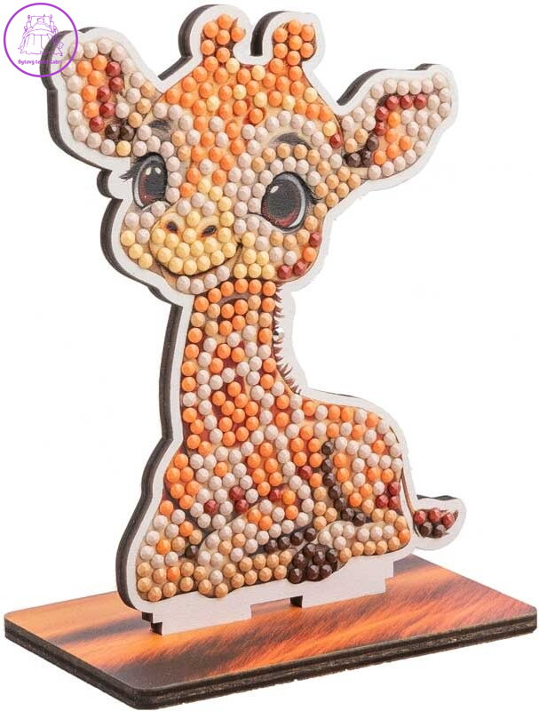 CRYSTAL ART Diamantové malování Safari: Žirafa