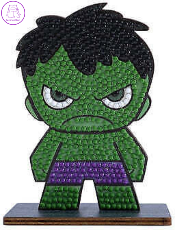 CRYSTAL ART Diamantové malování Avengers: Hulk