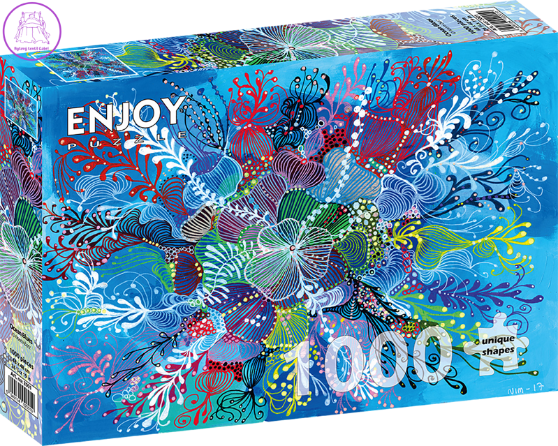ENJOY Puzzle Blues oceánu 1000 dílků ENJOY Puzzle Blues oceánu 1000 dílků