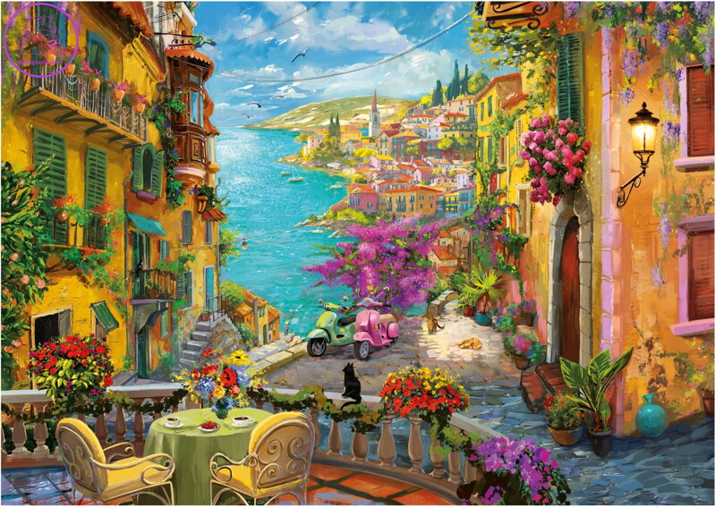EDUCA Puzzle Španělská kavárna 2000 dílků EDUCA Puzzle Španělská kavárna 2000 dílků
