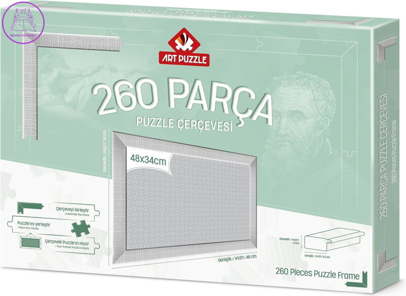 ART PUZZLE Rám na puzzle 48x34cm White (14609) ART PUZZLE Rám na puzzle 48x34cm White (14609)